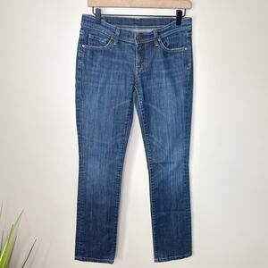 Citizens of‎ Humanity Ava Size 28x30 Stretch Straight Low Rise Jeans Dark Wash